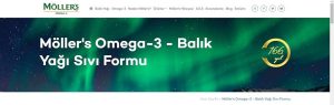 Möller'S balık yağı web sitesi