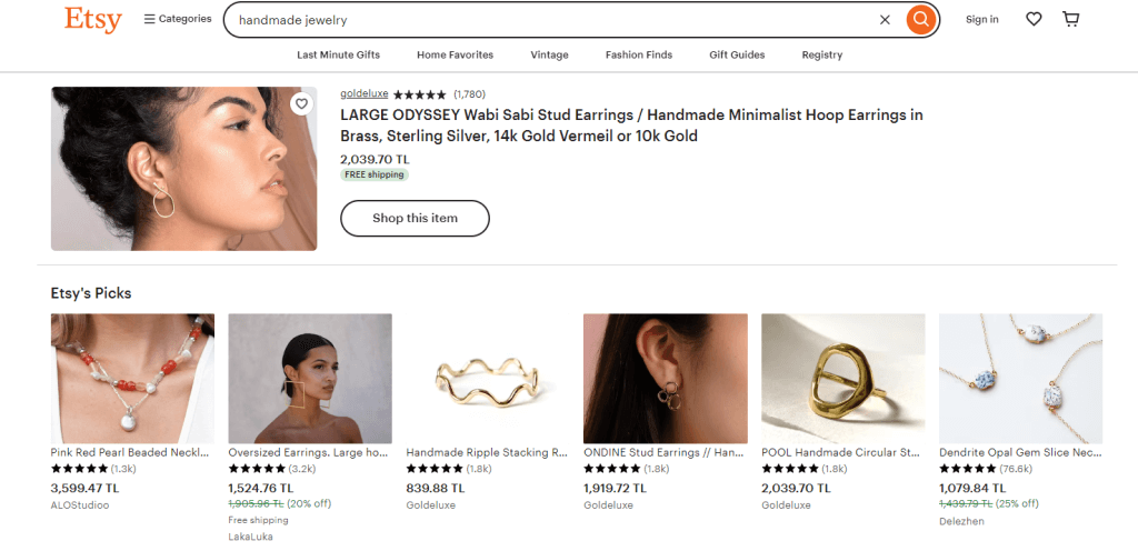 Evde Takı Yapmak ve ETSY de satmak