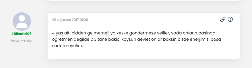 Anaokulu öğretmenleri ne düşünüyor
